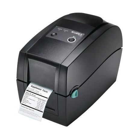 Godex RT200 Transferencia Térmica y TD Impresora de Etiquetas. 203dpi. USB, Ethernet y RS232