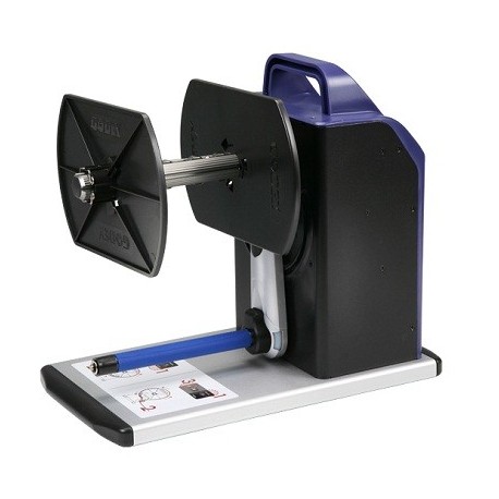 Godex T10 Rebobinador Ancho Etiqueta hasta 120 mm. 300 mm seg. Selector sentido giro. Adaptador 1, 1,5 y 3". Bobina hasta 200 mm