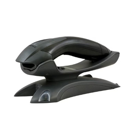 Honeywell Voyager Bluetooth 10 metros, lector láser, Color Negro, incluye BASE y cable USB emulación teclado