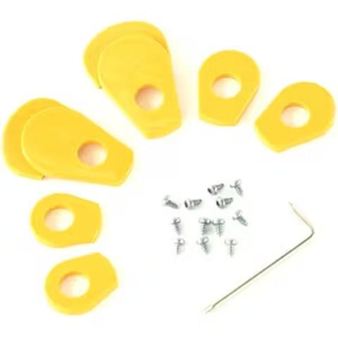 Zebra ZD42x y ZD62x Accesorio Adaptadores para Rollos Etiquetas de 1.5", 2" y 3" (dos de cada)
