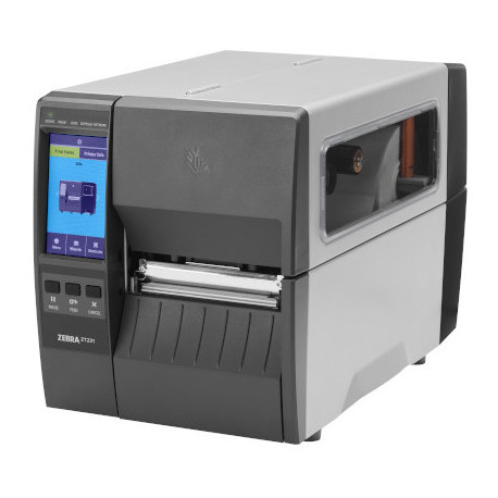 Zebra ZT231 Impresora de Etiquetas Transferencia Térmica y TD 203dpis, USB, RS232, BTLE y Ethernet LAN. Garantía 12 meses