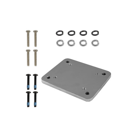 RAM 2.10" X 2.60" BACKING PLATE W/ HARDWARE