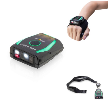 Datalogic CodiScan Lector Weareable Standar Range Bluetooth. Solo Lector. Garantía 1 año