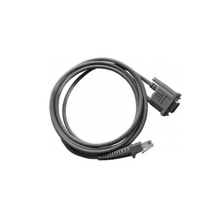 Datalogic Cable CAB-350 1,83m RS-232 DB9 Hembra Recto. Con Conector Para Alimentación Externa o PIN9