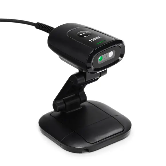 Zebra DS5502 Lector Fijo de Montaje Imager. Incluye cable USB CBL-U10755-01 y Soporte BRKT-MM0055C-04