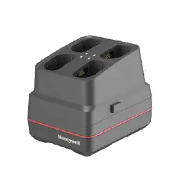 Honeywell Cargador de Cuatro Baterías para Terminales CK62, CK67. Incluye Alimentador. Pedir Cable C13 Aparte