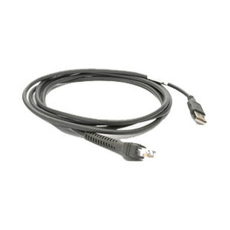 Zebra Cable USB Emulación Teclado 2m Recto