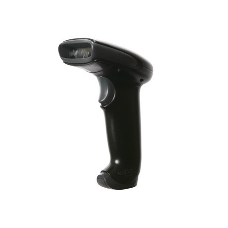 [1300G-2USB] Honeywell 1300G Hyperion Lector Linear Imaging, Color Negro, incluye cable conexión USB emulación teclado. Muy resistente.