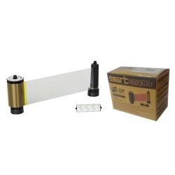 [659293] Ribbon Qualica-RD Smart Color YMCFKO con Ultra Violeta UV. 200 impresiones