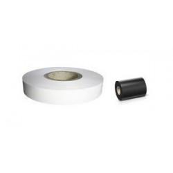 [KIT-AT2-01] 30mm x 200m POLIAMIDA TEXTIL. KIT 1 Rollo de Poliamida y un Rollo Ribbon RESINA Textil de 45mm x 200m. Para Etiquetar Ropa