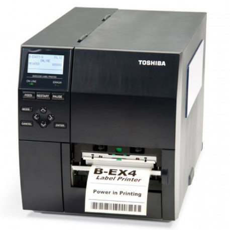 [B-EX4D2-GS12] Toshiba-Tec EX4D2-GS Impresora de Etiquetas Industrial Térmica Directa, 200dpi, USB. LAN. Garantía 1 año