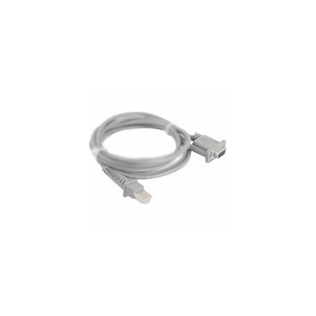 [90G000008] Datalogic Cable CAB-327 RS-232 DB9 Hembra Recto 2m Con Entrada de Alimentación Externa