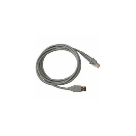[90A052258] Datalogic CABLE USB Recto 2m, QuickScan, QM2430, Cobalto, Heron, Codiscan Gateway
