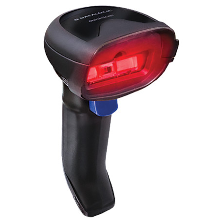 [QD2220-BKK1] Datalogic Lector QD2220 QuickScan I Linear Imager 1D, USB Only, Kit incluye Cable USB 90A052065, Color Negro. Garantía 5 años
