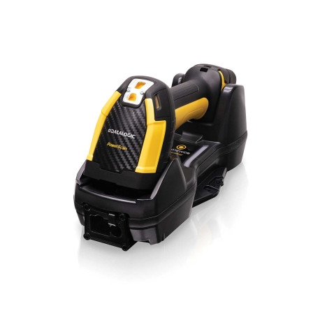 [PM9600-DHP433RBK10] Datalogic PM9600-HP433RB,  Lector High Performance 1D y 2D, 433 MHz, Display y 4 Teclas. Batería Removible. USB Kit (Kit includes cradle BC9630-433, Cable CAB-552, Power Supply 8-0935 and Power Cord 6003-0940). Garantía 3 años