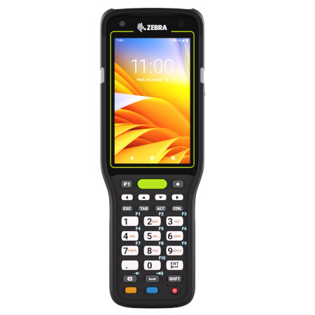 [MC3401-0G1M52SS-A6] Zebra MC340X Con Mango, Android, 6-64GB, WGA 4", IP54, WiFi 6e, BT, Lector SE58 2D LARGA DISTANCIA, 29 Teclas. Incluye Batería 7000mAh. Garantía 1 año