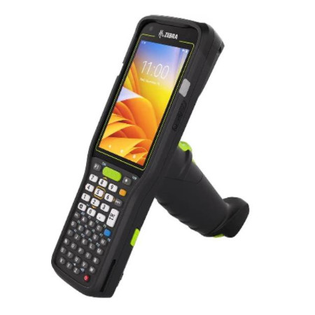 [MC3401-0G1K43SS-A6] Zebra MC3401 Con Mango, Android GMS, 4-64GB, WGA 4", IP54, WiFi 6E Tribanda, BT, Lector SE55 Avanced Range 2D, 38 Teclas. Batería 7000mAh. Garantía 1 año.