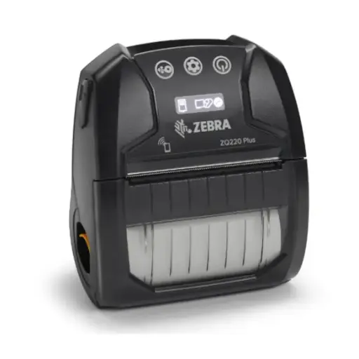 [ZQ22-B16B1KE-00] Zebra ZQ220 Impresora Portátil De Recibos Y Etiquetas. 80mm Ancho. 203dpi. Bluetooth, Incluye Batería, Clip y Cable USB C. Garantía 1 año.